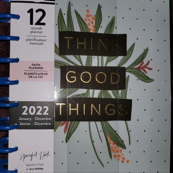 NWT Sealed The Happy Planner Spoonfull of Faith CLASSIC size - Picture 7 of 8